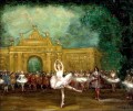 ballet ruso pavlova y nijinsky en pavillon d armide bailarina Serge Sudeikin